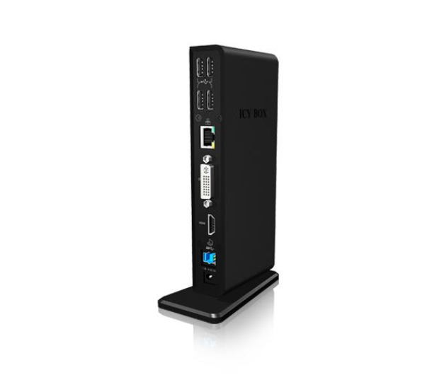 ICY BOX USB - USB, HDMI, RJ-45, DVI - 485725 - zdjęcie 2